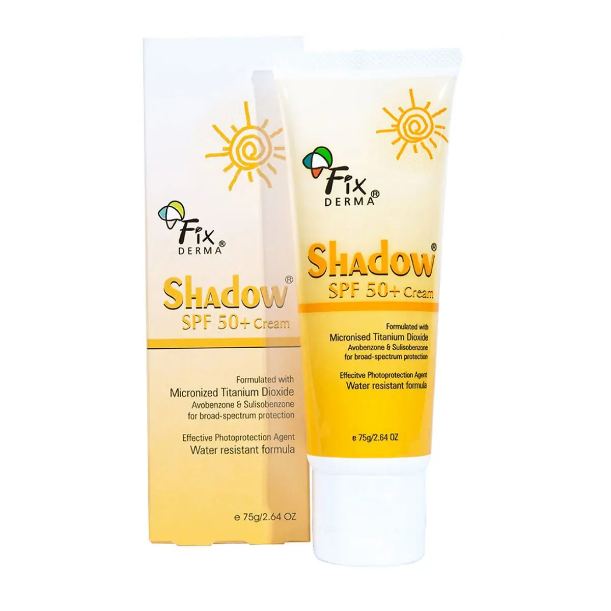 Fixderma Kem Chống Nắng Shadow SPF50 Cream 75g Picare