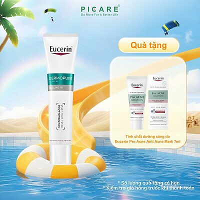 Tinh Chất Giảm Mụn Sau 1 Tuần Eucerin Dermopure Clinical Peeling 10 40ml