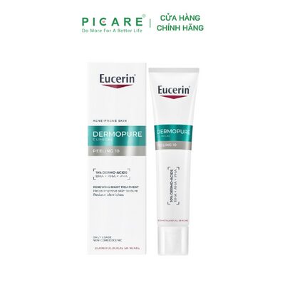 Tinh Chất Giảm Mụn Sau 1 Tuần Eucerin Dermopure Clinical Peeling 10 40ml
