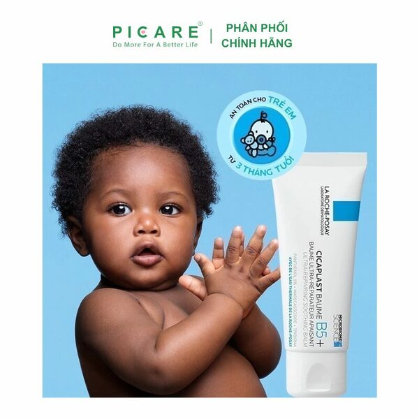 Kem Dưỡng Làm Dịu, Phục Hồi Cho Da Kích Ứng La Roche-Posay Cicaplast Baume B5 100ml - Ảnh 5