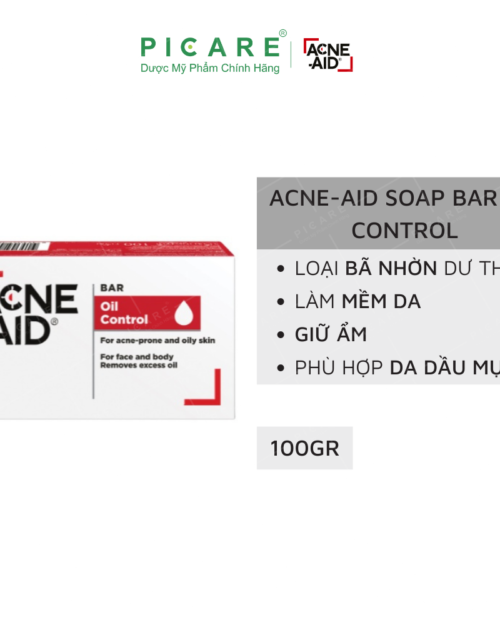 Xà Phòng Giảm Mụn Trứng Cá AcneAid Soap Bar 100g PiCare