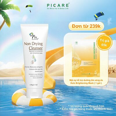 Sữa Rửa Mặt Non Fixderma Drying Cleanser 60g