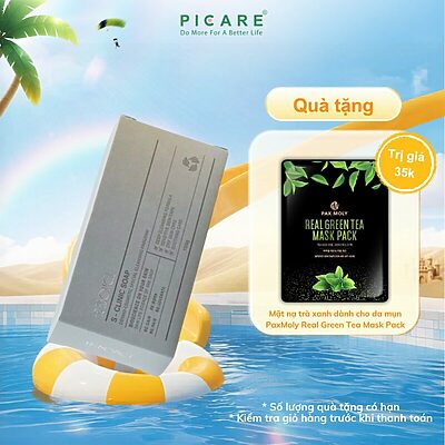 Xà phòng làm giảm mụn sáng da dùng cho mặt và toàn thân Reboncel S-Clinic Soap 100g
