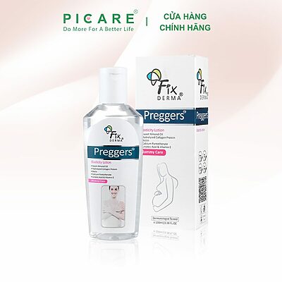 Lotion Dưỡng Ẩm, Giảm Vết Rạn Fixderma Preggers Elasticity Lotion 100ml