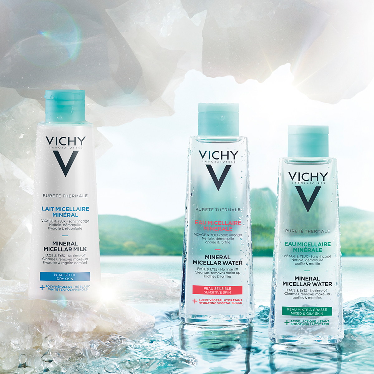 Nước tẩy trang khoáng chất Vichy Mineral Micellar