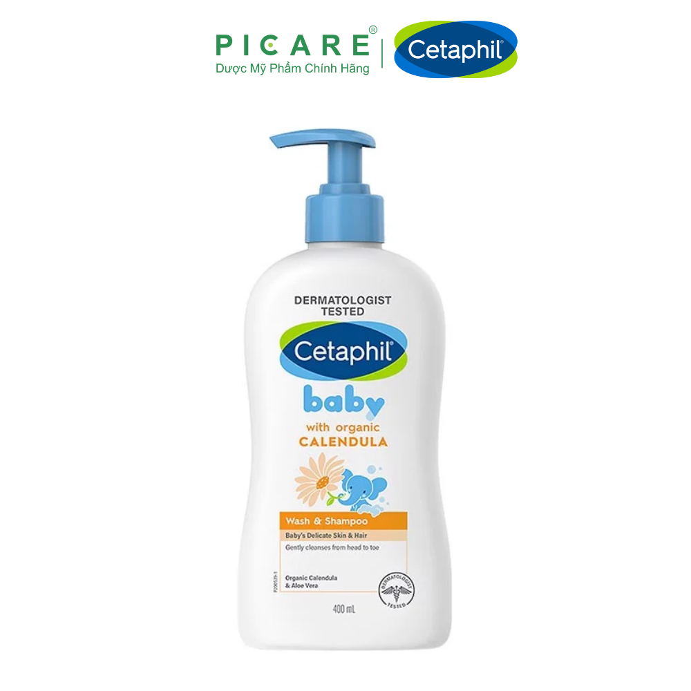 Sữa Tắm Cetaphil Kiêm Dầu Gội Baby Gentle Wash & Shampoo 230ml - Mint  Cosmetics - Save The Best For You!