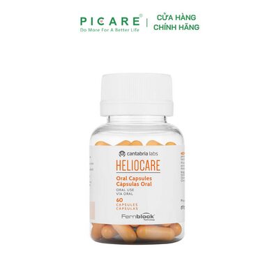 Viên Uống Chống Nắng Heliocare Oral 60 Viên