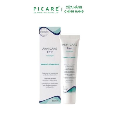 Kem Giảm Viêm Mụn, Kiểm Soát Bã Nhờn Aknicare Fast Cream Gel 30ml