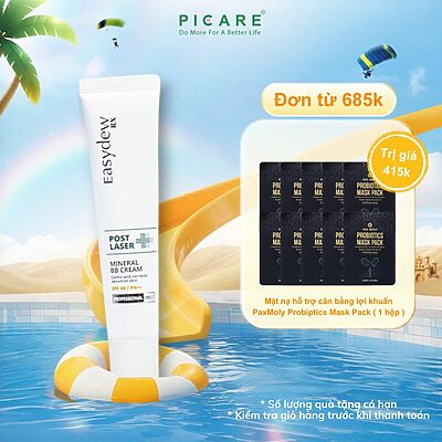 Kem chống nắng trang điểm Easydew Rx Post Laser Mireral BB Cream SPF46 40ml