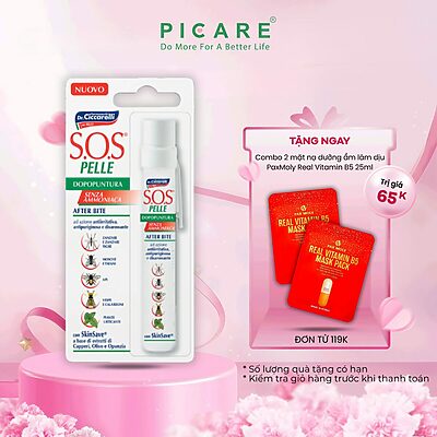 Bút chấm muỗi, côn trùng đốt làm dịu và giảm ngứa- S.O.S PELLE After Bite Pen 15ml