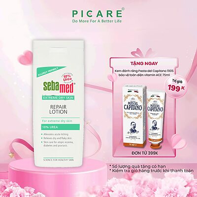 Sữa Dưỡng Thể Sebamed Extreme Dry Skin Repair Lotion 10% Urea 200ml