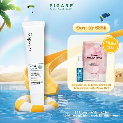 Kem chống nắng trang điểm Easydew Rx Post Laser Mireral BB Cream SPF46 40ml