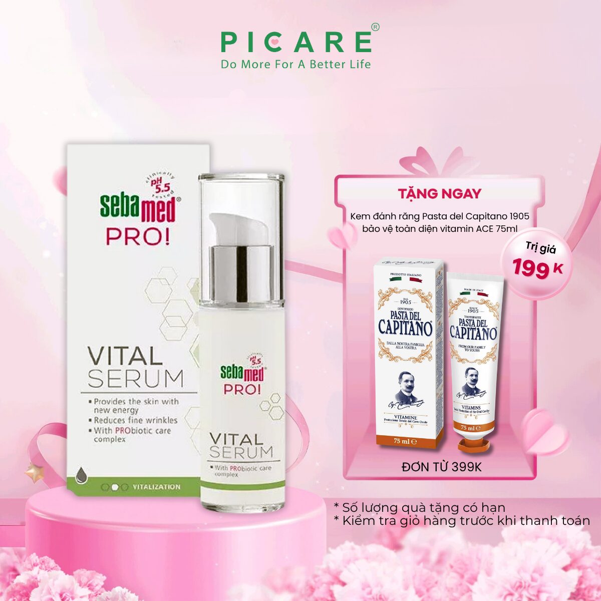 Serum dưỡng da Sebamed PRO! VITAL SERUM 30ml