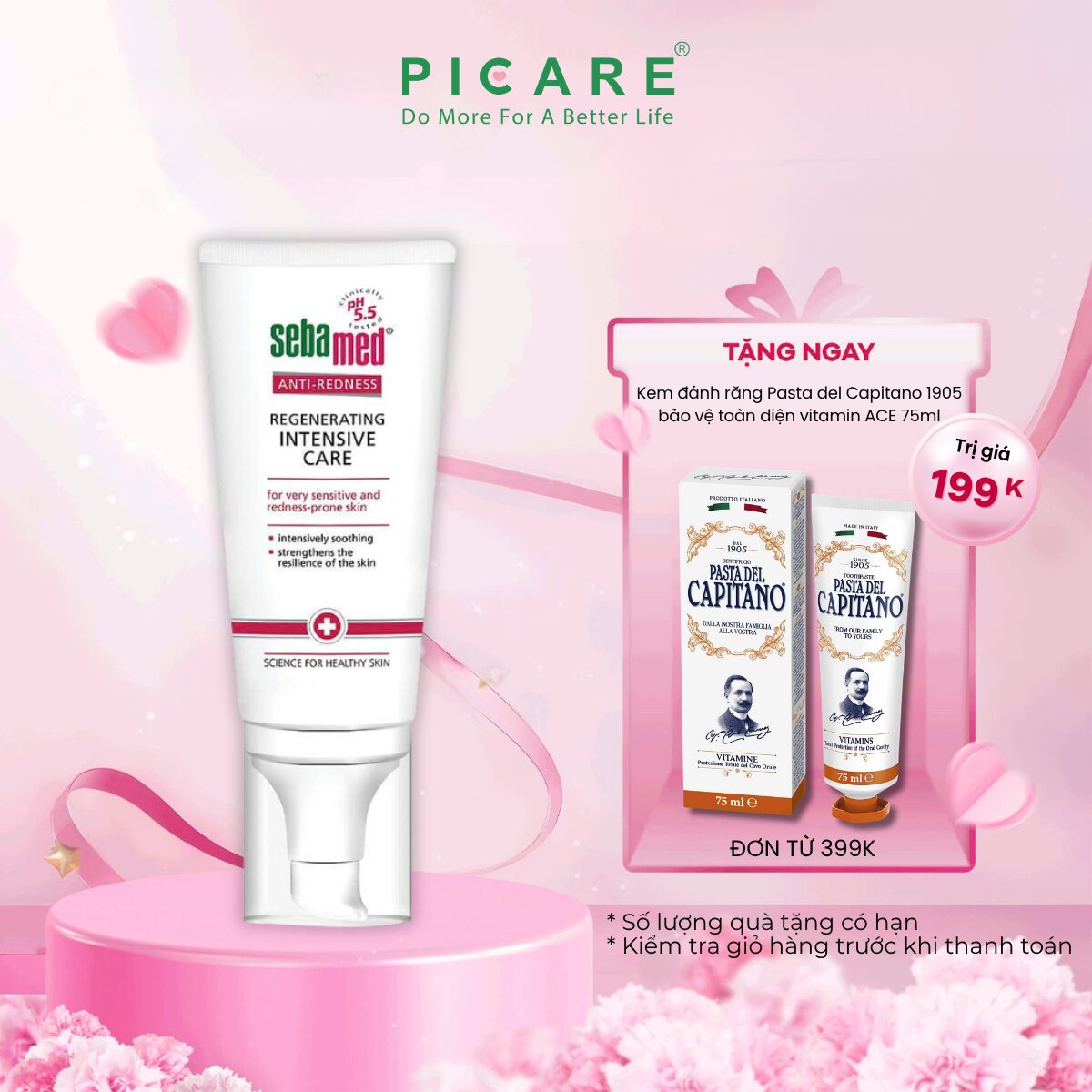 Kem Dưỡng Da Ban Đêm Sebamed Anti-Redness Regenerating Intensive Care 50ml
