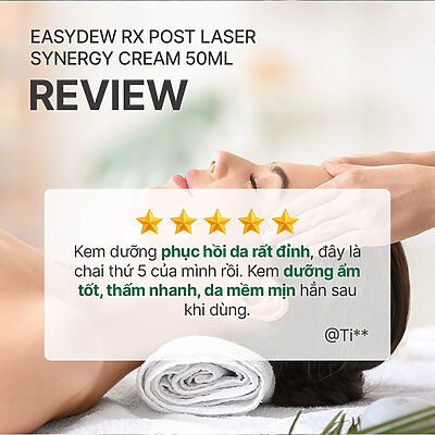 Alternative view of Kem dưỡng cấp ẩm phục hồi giúp da mềm mượt Easydew RX Post Laser Synergy Cream 50ml