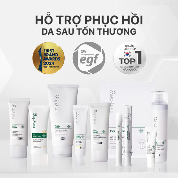Easydew Rx Post Laser Repair Control EGF 10ml x 2 ống - Ảnh 6