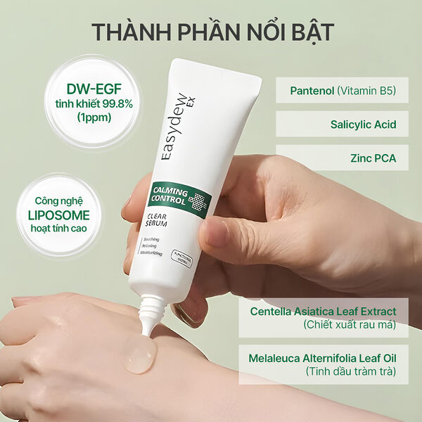 Easydew Ex Calming Control Clear Serum 30ml - Ảnh 4