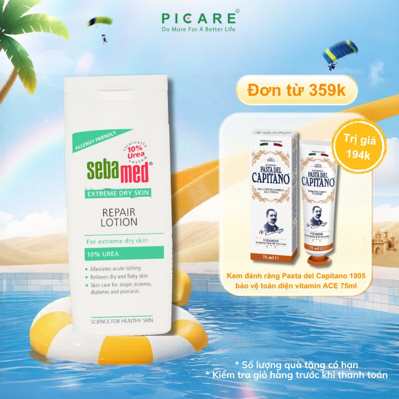 Sữa Dưỡng Thể Sebamed Extreme Dry Skin Repair Lotion 10% Urea 200ml