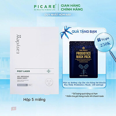Easydew RX Post Laser Gel Dessing Mask Sheet 38ml (5 miếng)