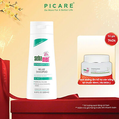 [ 03/2027 ] Dầu Gội Sebamed Extreme Dry Skin Relief Shampoo 5% Urea 200ml