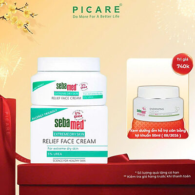 [ 07/2026 ] Kem dưỡng da Sebamed Extreme Dry Skin Relief Face Cream 5% Urea 50ml