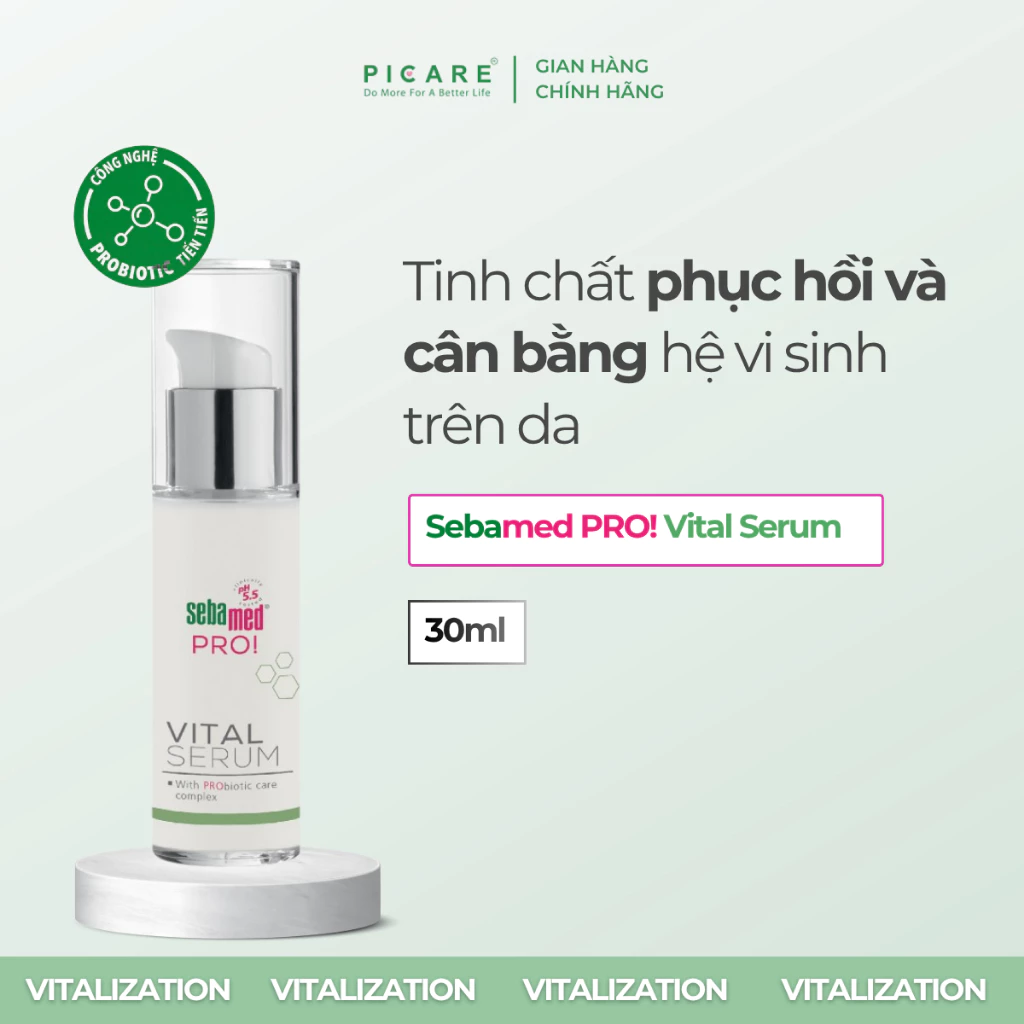 Serum dưỡng da Sebamed PRO! VITAL SERUM 30ml