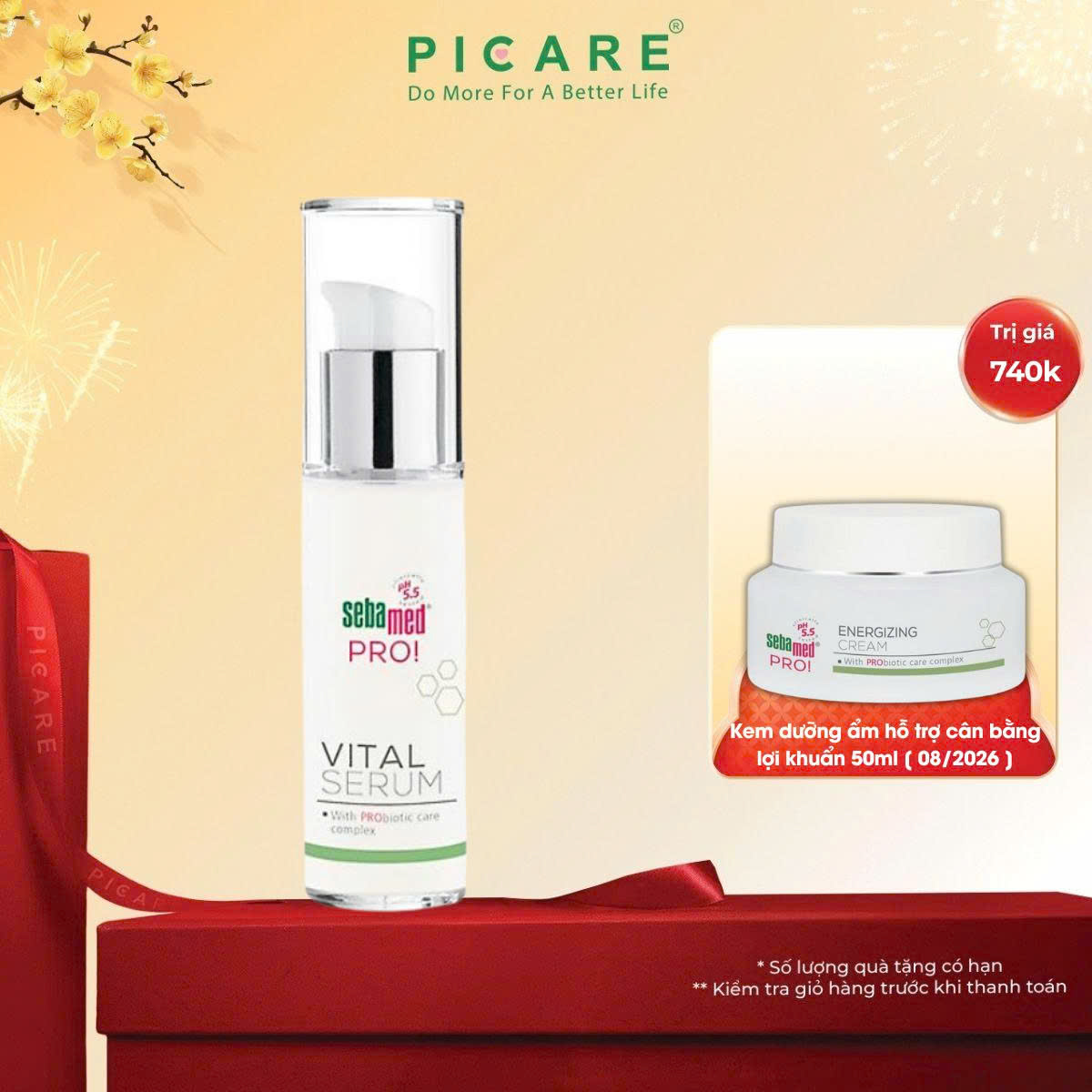 [ 05/2026 ] Serum dưỡng da Sebamed PRO! VITAL SERUM 30ml