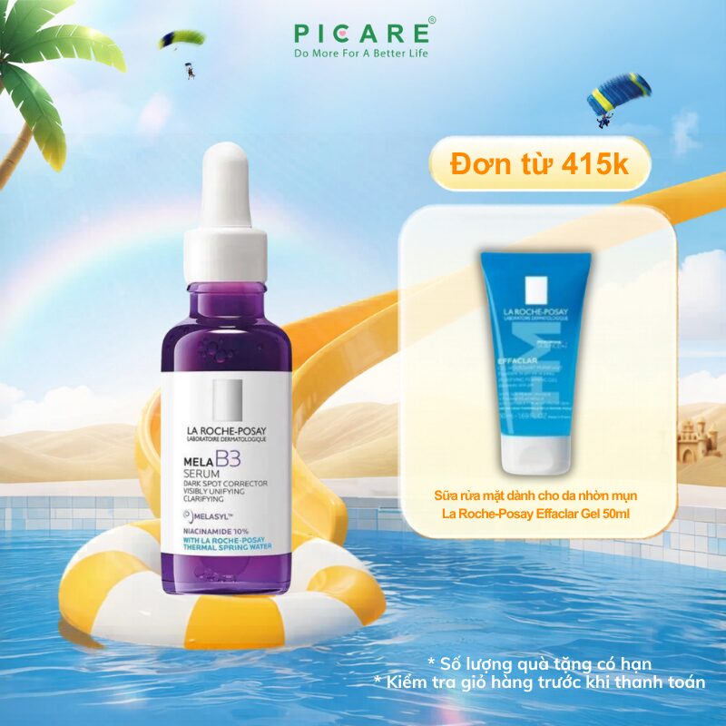 Dưỡng chất dưỡng da giúp mờ thâm nám dưỡng sáng da La Roche Posay Mela B3 Serum 30ml