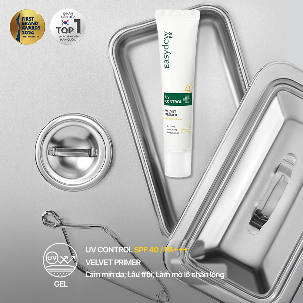 Easydew Ex UV Control Velvet Primer 40ml - Ảnh 5