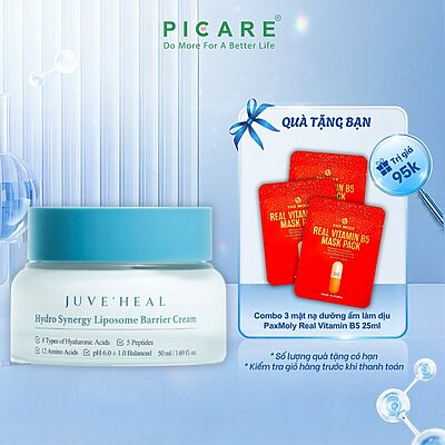 Kem dưỡng ẩm bổ sung dưỡng chất dành cho mọi loại da Juve'Heal Hydro Synergy Liposome Barrier Cream 50ml