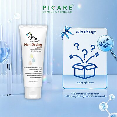 Sữa Rửa Mặt Non Fixderma Drying Cleanser 60g