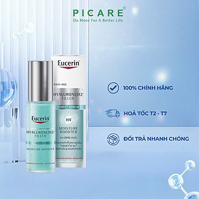 Tinh Chất Cấp Ẩm Ngăn Ngừa Lão Hóa Eucerin Hyaluron-Filler Moisture Booster 30ml