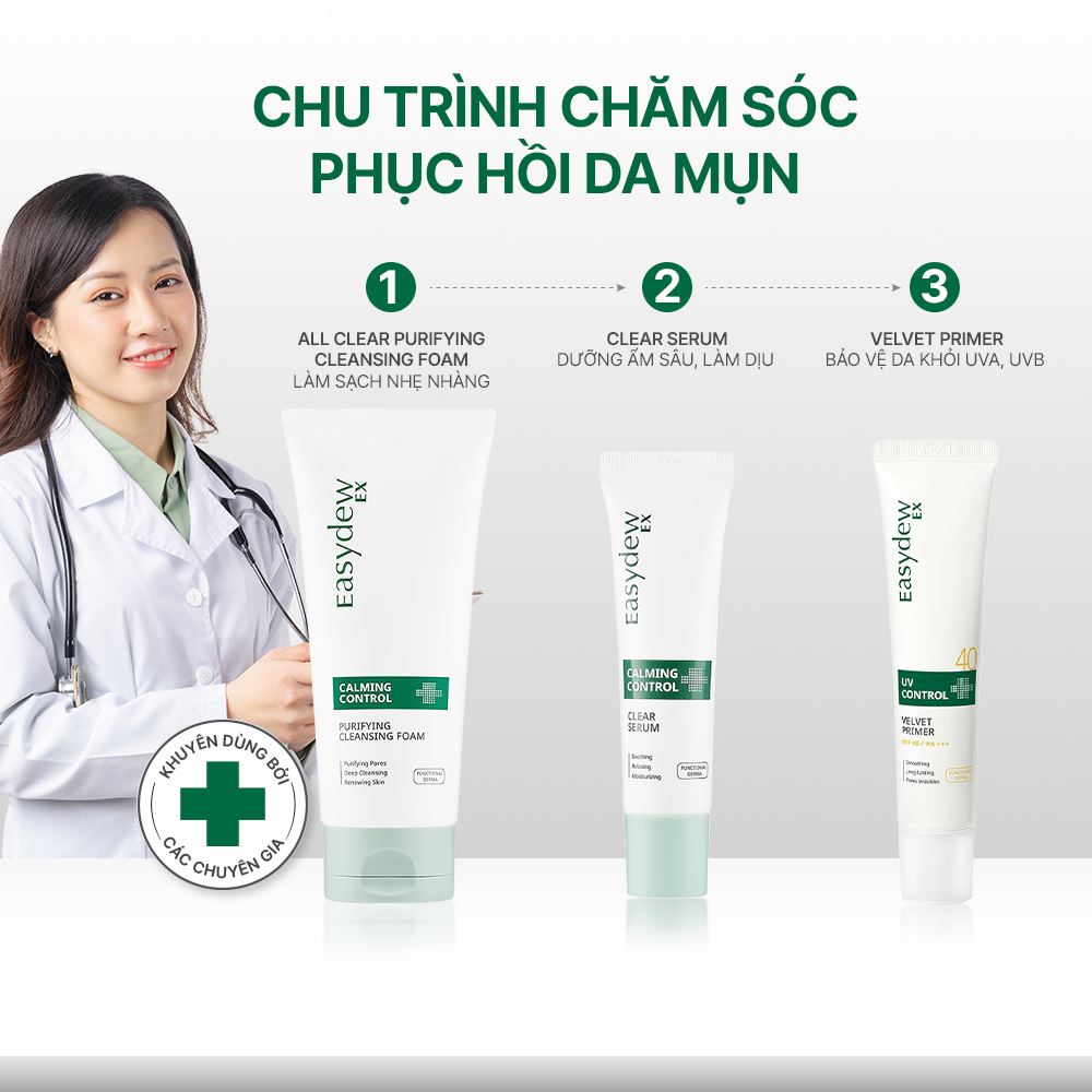 Easydew Ex UV Control Velvet Primer 40ml - Ảnh 7