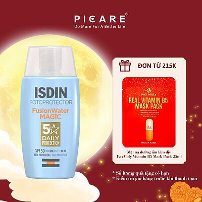 Sữa chống nắng kiểm soát dầu nhờn ISDIN Oil Control Fotoprotector Fusion Water Magic SPF50 50ml