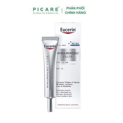 Kem Ngăn Ngừa Lão Hóa Cho Vùng Mắt Eucerin Hyaluron Filler eye 15m