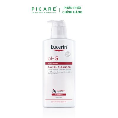 Sữa Rửa Mặt Cho Da Nhạy Cảm Eucerin Facial Cleanser Sensitive Skin 400ml