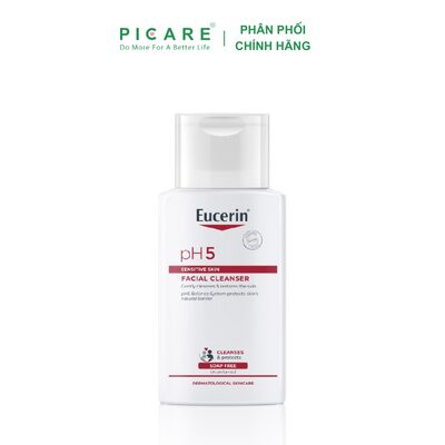 Sữa Rửa Mặt Cho Da Nhạy Cảm Eucerin Facial Cleanser Sensitive Skin 100ml