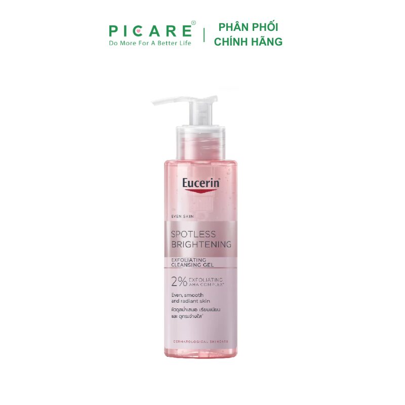 Gel rửa mặt dưỡng sáng da Eucerin Spotless Brightening Cleansing Gel 200ml