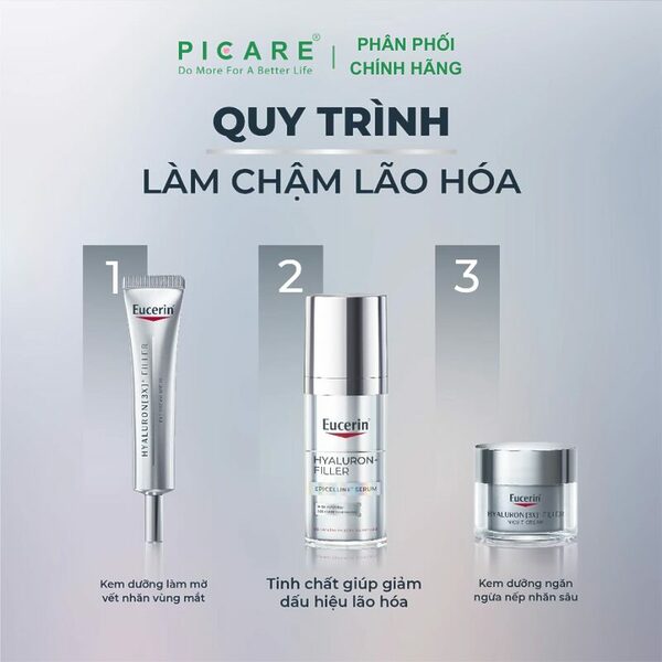Tinh chất giúp giảm dấu hiệu lão hóa Eucerin Hyaluron-Filler Epicelline Serum 30ml - Ảnh 6