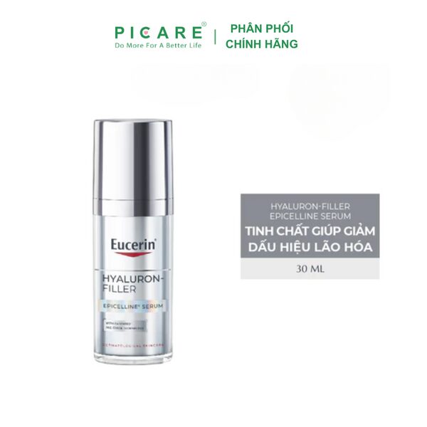 Tinh chất giúp giảm dấu hiệu lão hóa Eucerin Hyaluron-Filler Epicelline Serum 30ml - Ảnh 2