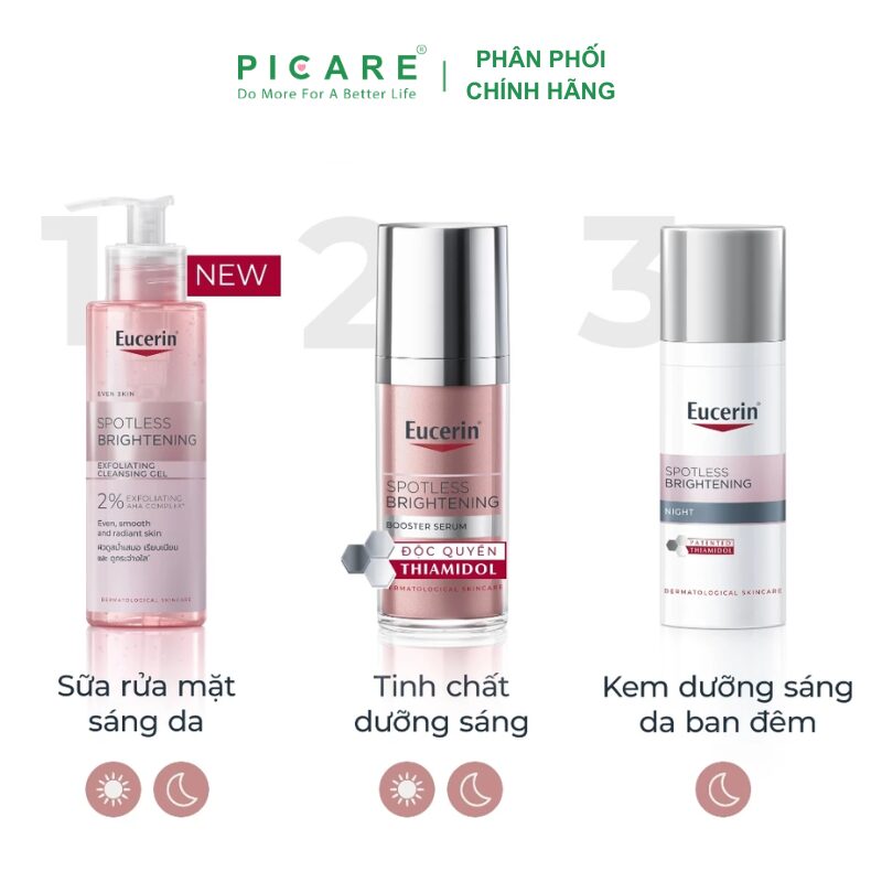 Gel rửa mặt dưỡng sáng da Eucerin Spotless Brightening Cleansing Gel 200ml - Ảnh 6