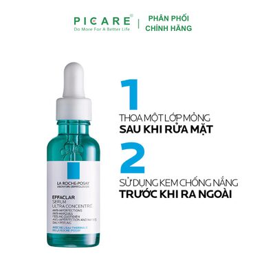 Alternative view of Tinh Chất Dưỡng Giúp Giảm Mụn 3 Tác Động La Roche Posay Effaclar Serum 30ml