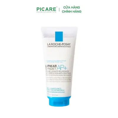 Sữa Rửa Mặt Và Tắm Cho Da Khô Đến Rất Khô La Roche Posay Lipikar Syndet AP+ 200ml