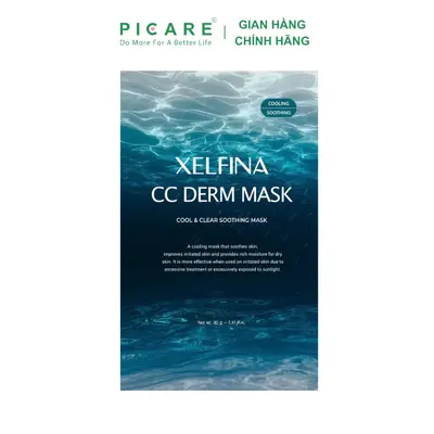 [ 1 gói ] Mặt nạ Hydrogel giúp làm dịu & làm mát da XELFINA CC DERM 40g