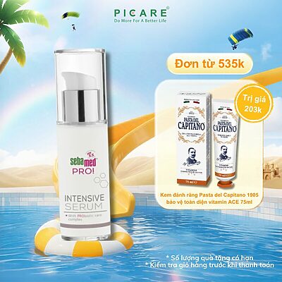 Tinh chất giúp cải thiện nếp nhăn và cân bằng hệ vi sinh Sebamed PRO! Intensive Serum 30ml