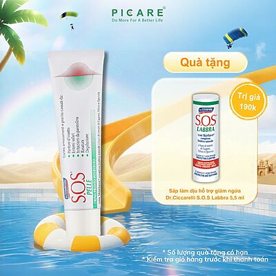 Kem giúp dưỡng ẩm làm dịu da ngứa, kích ứng S.O.S PELLE Skin Rescue Cream 25ml