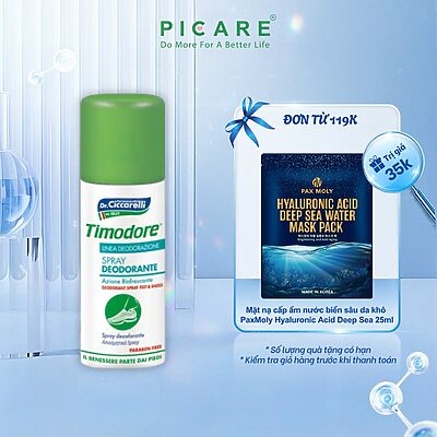 Xịt Khử Mùi Chân & Giày Dr. Ciccarelli Timodore Deodorant Spray 150 ml