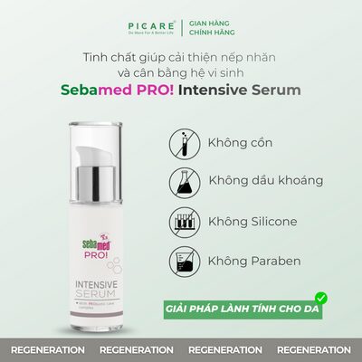 Tinh chất giúp cải thiện nếp nhăn và cân bằng hệ vi sinh Sebamed PRO! Intensive Serum 30ml
