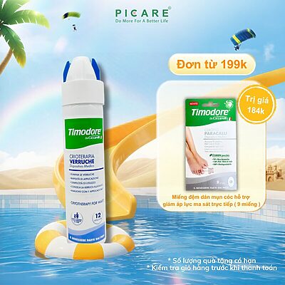 Áp lạnh loại bỏ vết chai, mụn cóc Timodore Veruche Crioterapia - 75ml