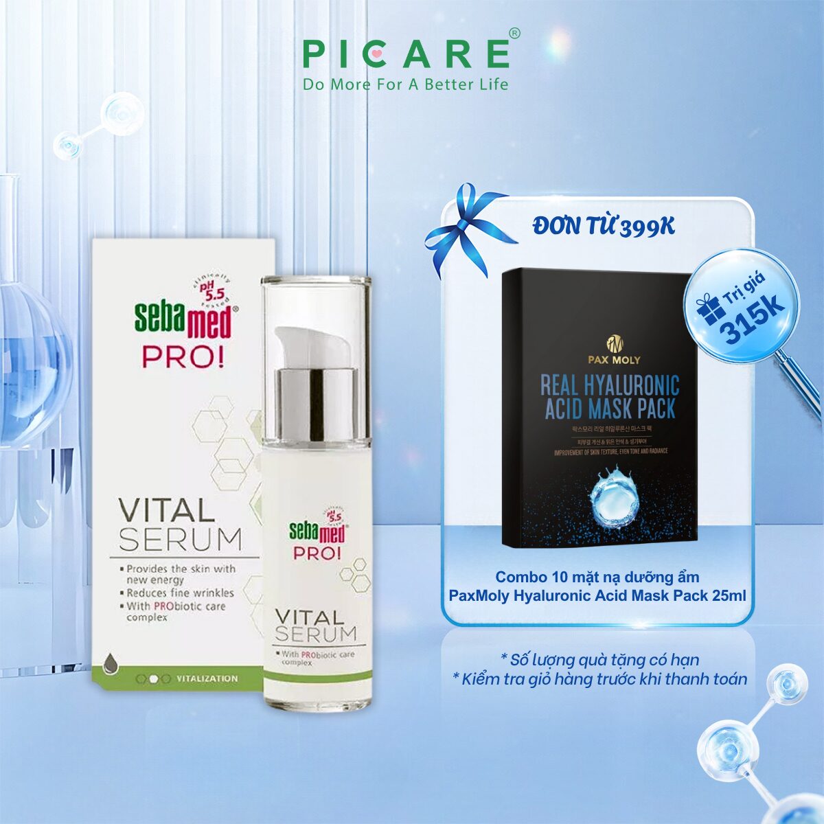 Serum dưỡng da Sebamed PRO! VITAL SERUM 30ml